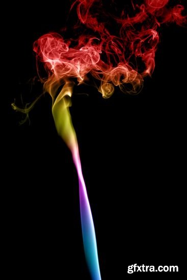 Stock Photos - Abstract Multicolored Smoke