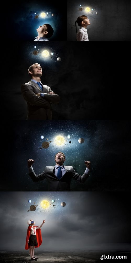 Stock Photos - People & Space System