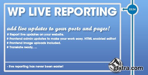 CodeCanyon - WP Pro Live Reporting v1.0.6