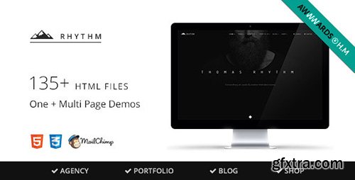 ThemeForest - Rhythm v1.6 - Multipurpose One/Multi Page Template - FULL