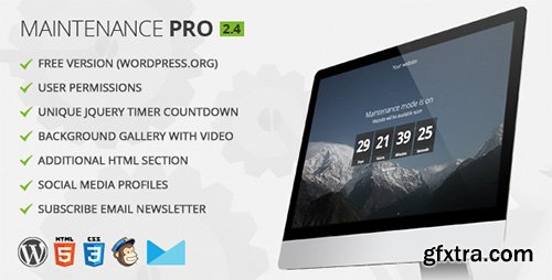 CodeCanyon - Maintenance PRO v2.4 - WordPress plugin