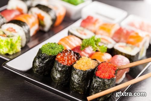 Stock Photos - Delicious Sushi Rolls