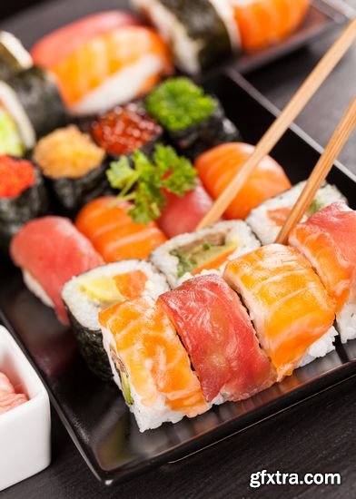 Stock Photos - Delicious Sushi Rolls