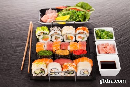 Stock Photos - Delicious Sushi Rolls