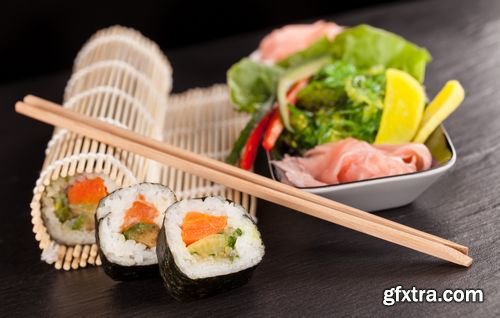 Stock Photos - Delicious Sushi Rolls