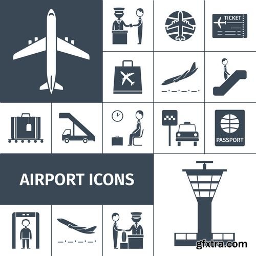 Vector - Icons Black Set