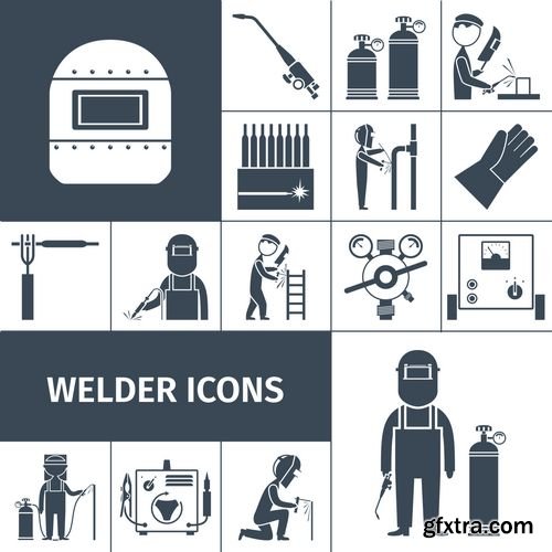 Vector - Icons Black Set