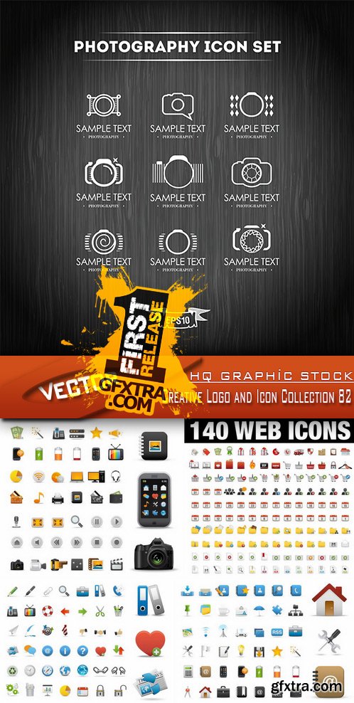 Stock Vector - Creative Logo and Icon Collection 82