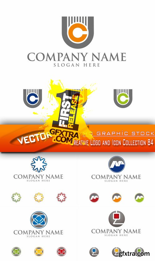 Stock Vector - Creative Logo and Icon Collection 84