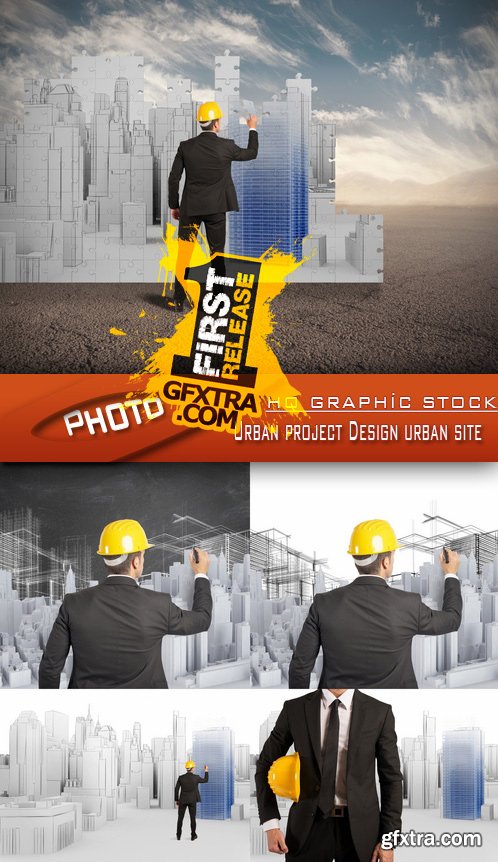 Stock Photo - Urban project Design urban site