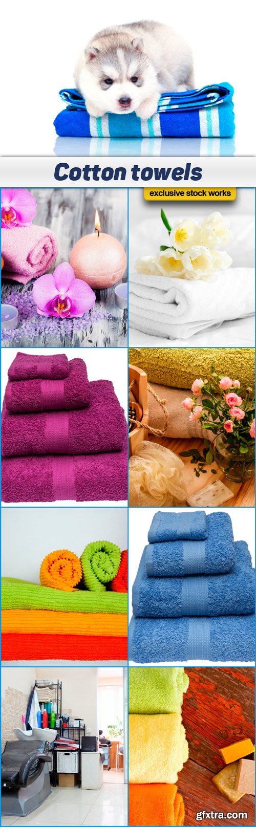 Cotton towels 9x JPEG