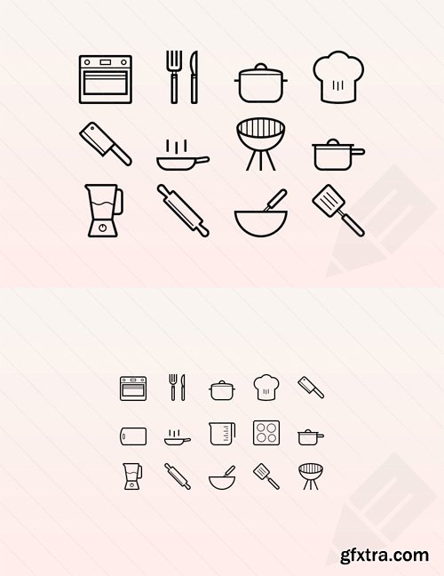 Cooking Vector Icons