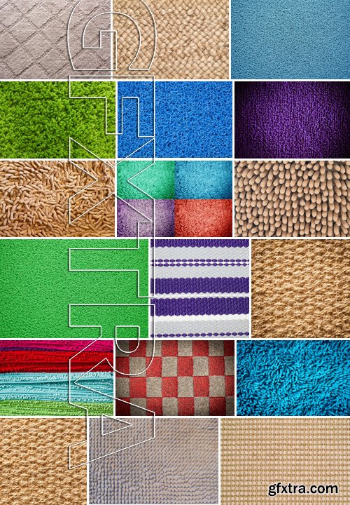 Stock Photos - Texture Carpet, 25xJPG