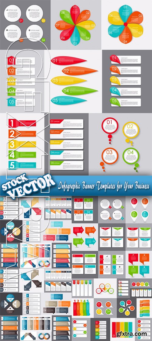 Stock Vector - Infographic Banner Templates for Your Business