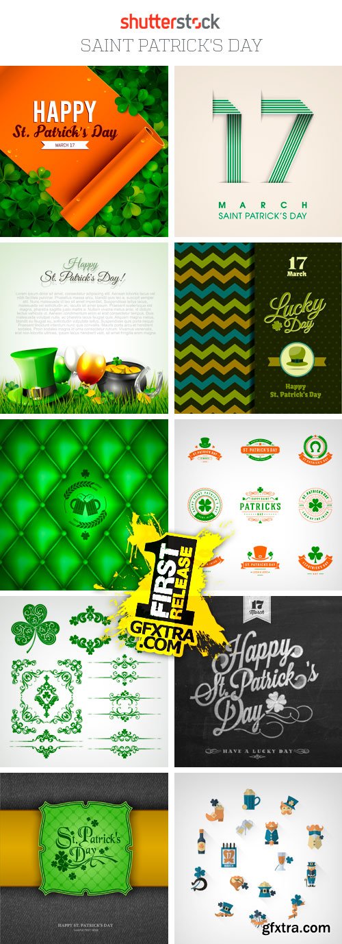 Amazing SS - Saint Patrick's Day, 25xEPS