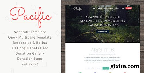 ThemeForest - Pacific v1.1 - NonProfit Template