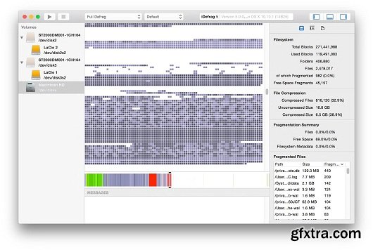 iDefrag v5.0.0 (Mac OS X)