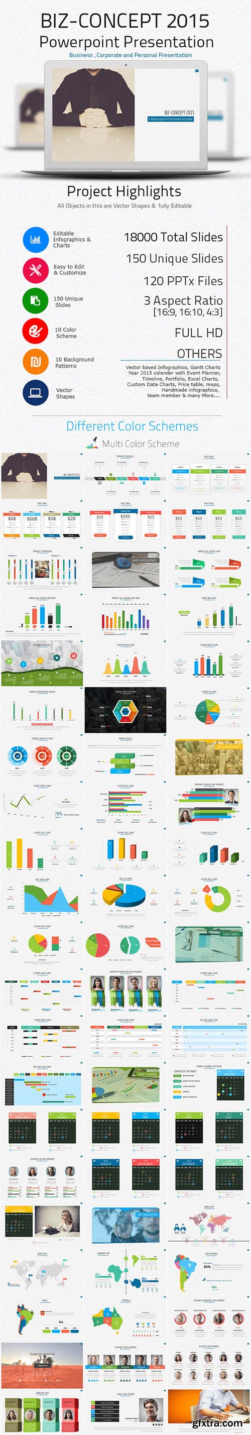 GraphicRiver Biz Concept 2015 Power Point Presentation 10503541