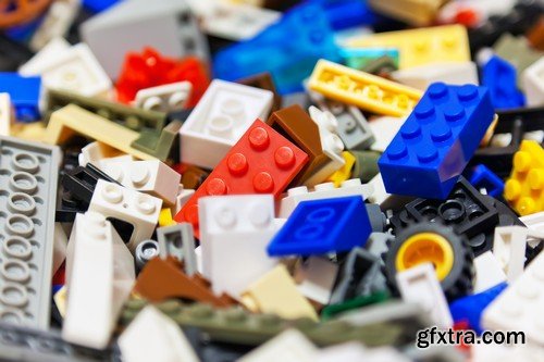 Stock Photos - Lego 2, Plastic Elements, 25xJPG