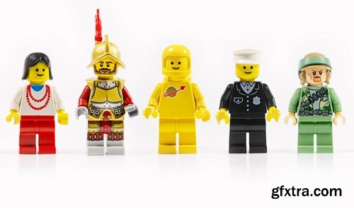 Stock Photos - Lego 2, Plastic Elements, 25xJPG