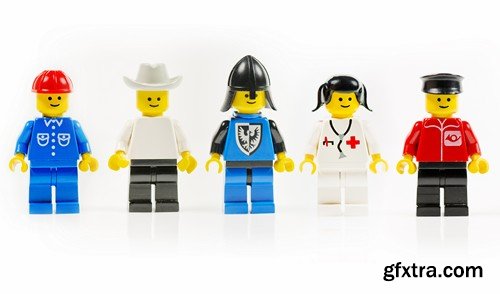 Stock Photos - Lego 2, Plastic Elements, 25xJPG