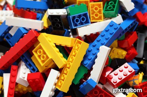 Stock Photos - Lego 2, Plastic Elements, 25xJPG