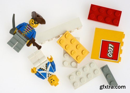 Stock Photos - Lego 2, Plastic Elements, 25xJPG