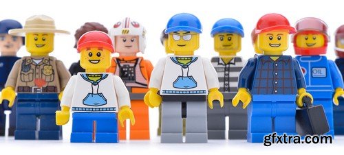 Stock Photos - Lego 2, Plastic Elements, 25xJPG