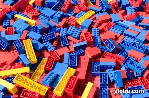 Stock Photos - Lego 2, Plastic Elements, 25xJPG