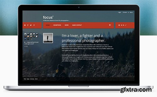 JoomlaBamboo - JB Focus 2 v1.0 - Fullscreen Joomla 3.x Theme For Photographers