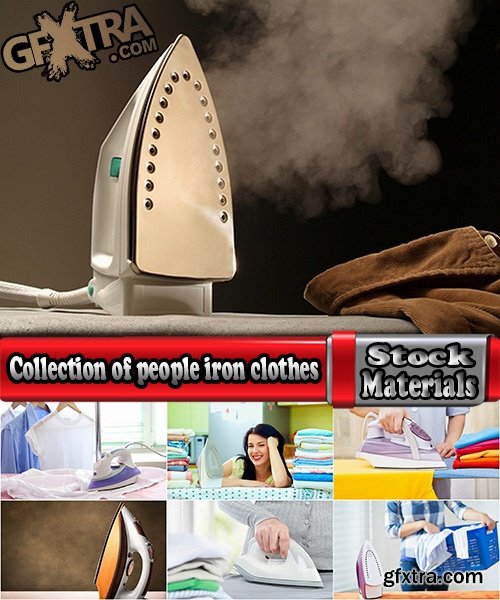 Collection of people iron clothes steam iron ironing board 25 HQ Jpeg