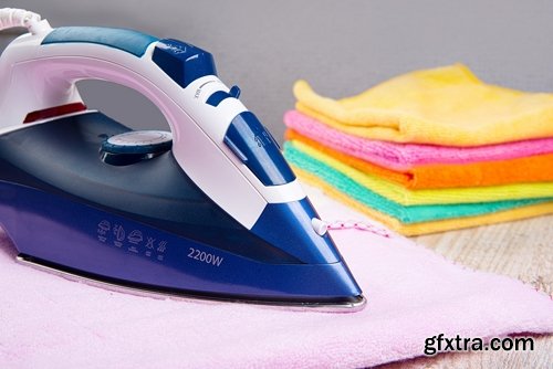 Collection of people iron clothes steam iron ironing board 25 HQ Jpeg