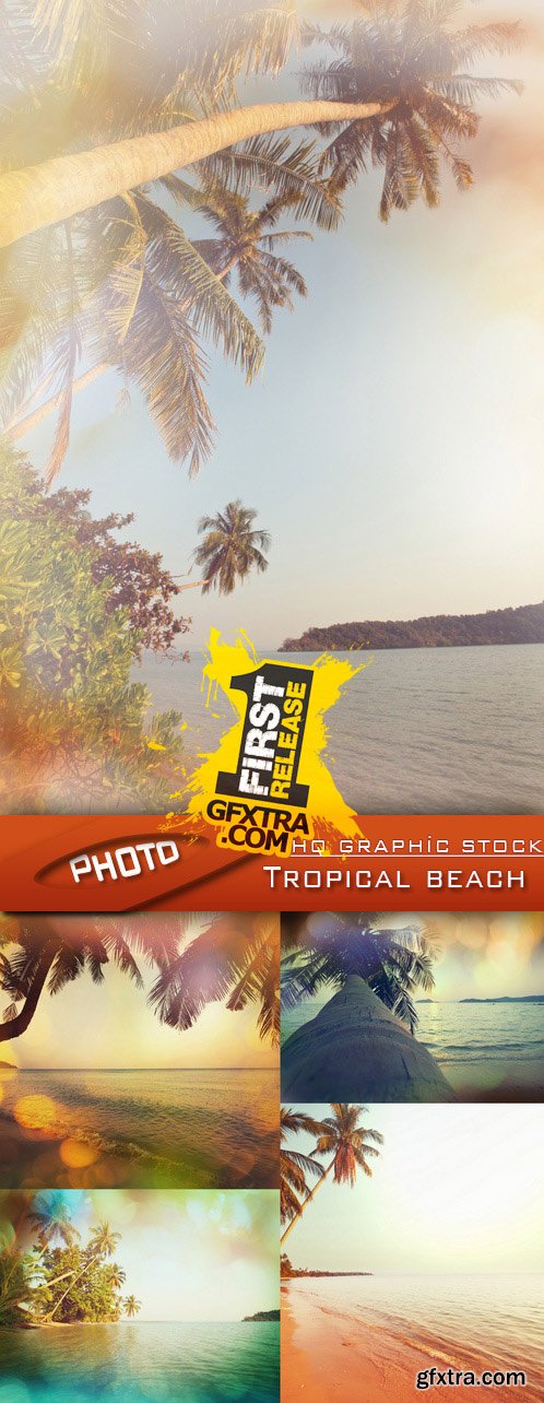 Stock Photo - Tropical beach