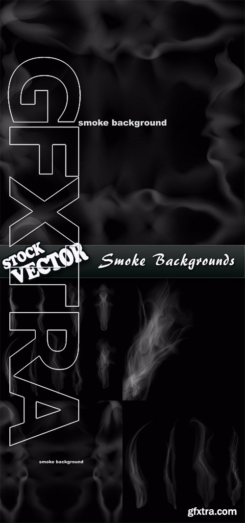 Stock Vector - Smoke Backgrounds