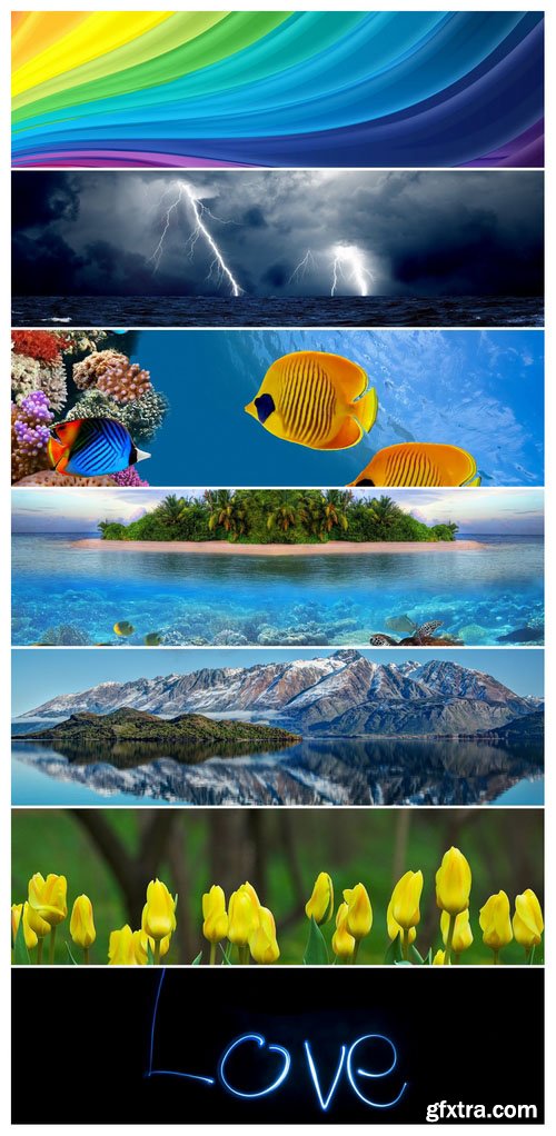 Mixed Panoramics Wallpaper Pack 24