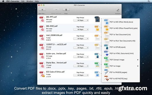 PDF-Converter 3.1.0 (Mac OS X