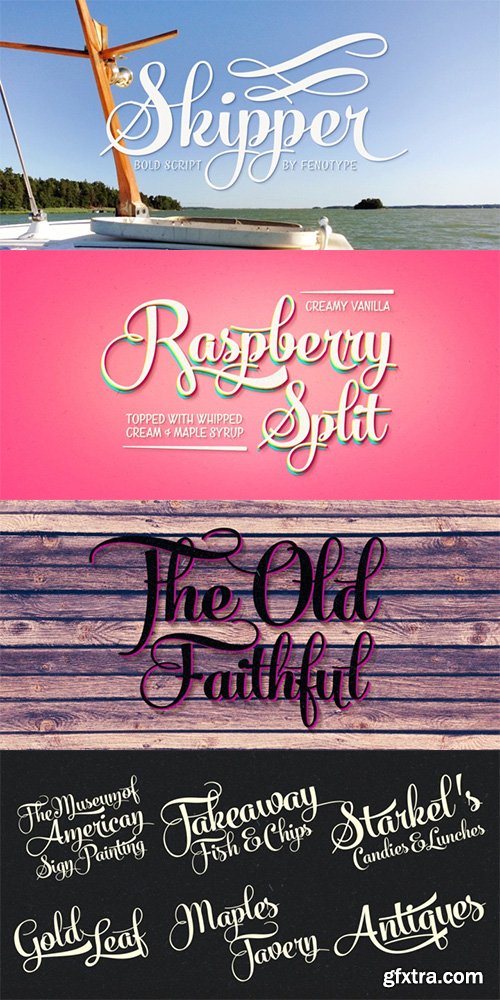 Skipper Font 1 Font $35