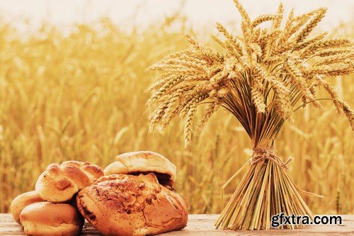 Stock Photos - Bread 3, 25xJPG