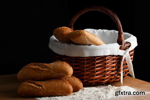 Stock Photos - Bread 3, 25xJPG