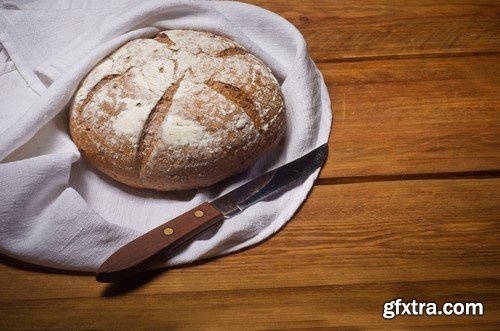 Stock Photos - Bread 3, 25xJPG