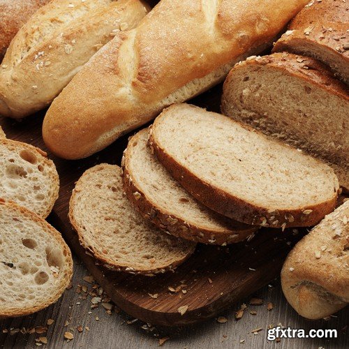 Stock Photos - Bread 3, 25xJPG