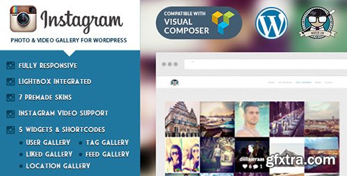 CodeCanyon - Instagram Photo & Video Gallery v1.2 for WordPress