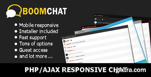 CodeCanyon - Boomchat v3.0.1 - Responsive PHP/AJAX Chat