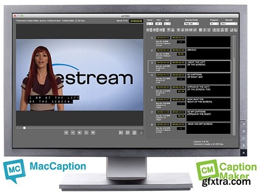 Telestream Maccaption Enterprise v6.1.0.1 (Mac OS X)