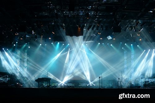 Collection of rock concert crowd fans stage light 25 HQ Jpeg