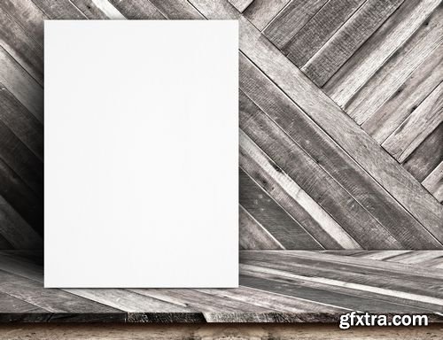 Stock Photos - Paper Poster Mock Up