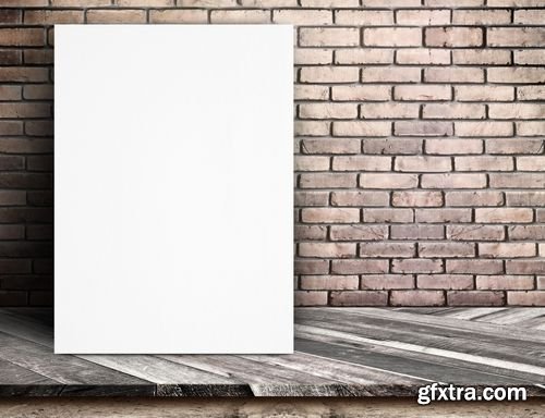 Stock Photos - Paper Poster Mock Up