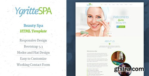 ThemeForest - Ygritee Beauty Spa HTML Template - RIP