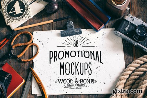 CM Wood&Bone - Promotional Mockups 218985