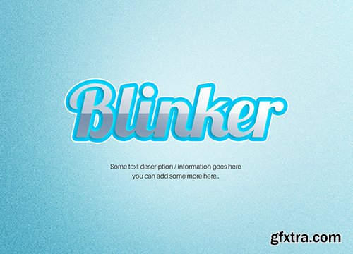 PSD Text Effect - Inset Shiny